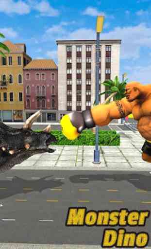 Monster Superhero vs Dinosaur Battle: City Rescue 1