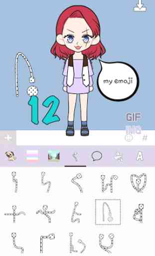 MyMoji - Kpop Style Emoji Maker 4