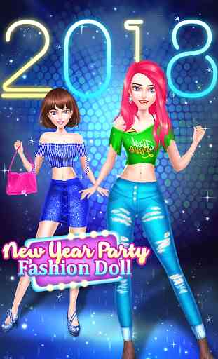 New Year Evening Party 2020 Fashion Doll Salon 1