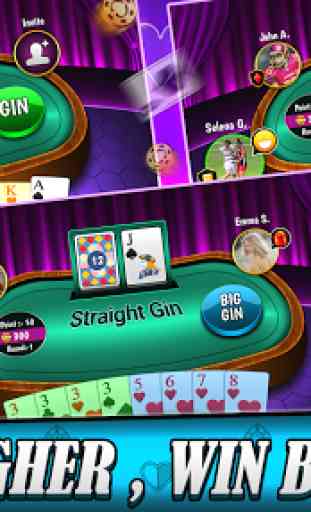 Online Gin Rummy - Free Multiplayer Card Game 3