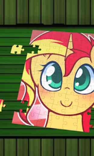 Pony Candy Puzzles : Little Speed Puzzle 3