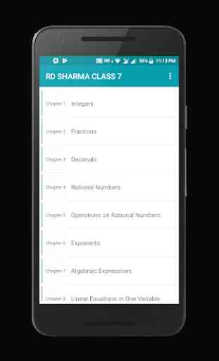 RD Sharma Class 7 Maths Solution 1