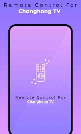 Remote Controller For Changhong TV 1