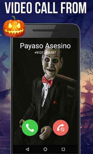 Scary Doll Fake Video Call 2