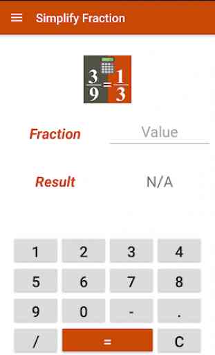 Simplify Fraction Calculator 3