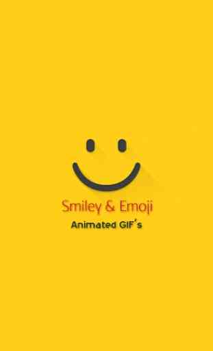 Smiley & Emoji Animated GIF : Emoticons & stickers 1