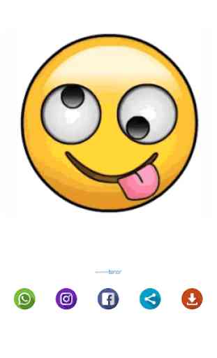 Smiley & Emoji Animated GIF : Emoticons & stickers 2