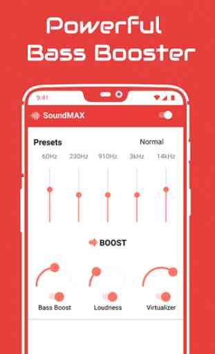 SoundMax Equalizer & Bass Booster + Volume Booster 2