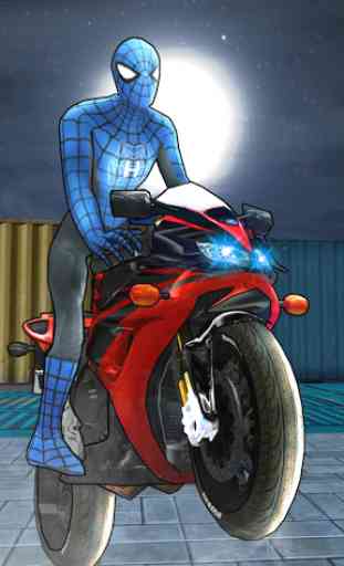 Spider Hero Racing : Bike Edition 3