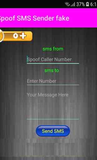 Spoof SMS Sender fake 1