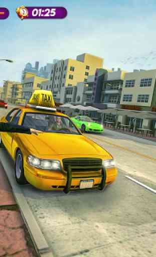 Taxi Taxi Ciudad Conducción - Coche Conductor 1