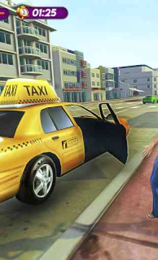 Taxi Taxi Ciudad Conducción - Coche Conductor 4