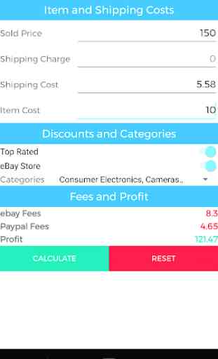 Tool for eBay Sellers - Tips, Shipping Calculator 2