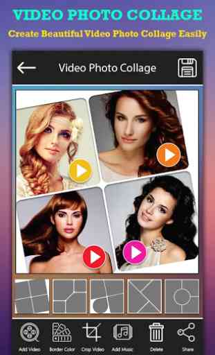 Video Photo Collage : Video Collage with Music 1