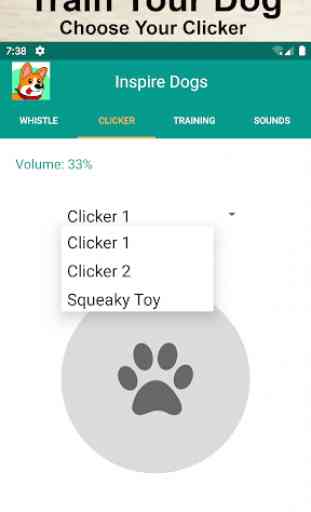 Adiestramiento canino, silbato, clicker y sonidos. 2