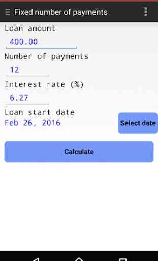 Advanced Loan Calculator 1