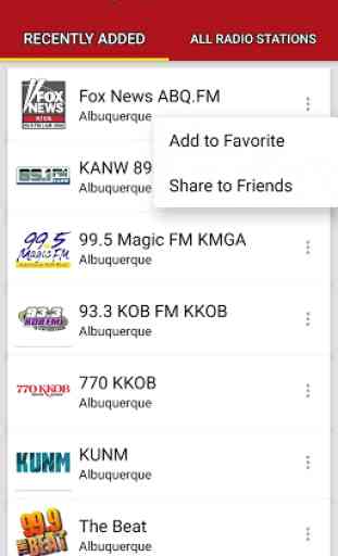 Albuquerque Radio Stations - New Mexico, USA 2