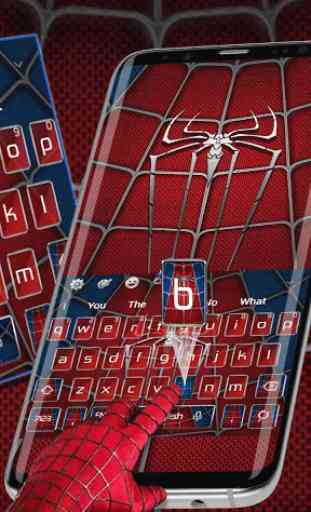 Amazing Spider Hero KeyboardTheme 2
