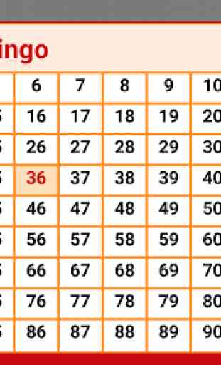 Bingo - numbers extractor - 90 numbers 1