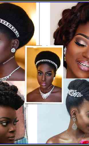 Black Women Wedding Hairstyles 1
