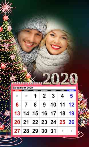 Calendar Photo Frames 2020 4