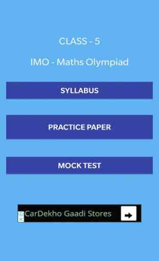 CLASS 5 - IMO - MATHS OLYMPIAD 1