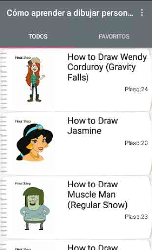 Cómo aprender dibujar personajes dibujos animados 1