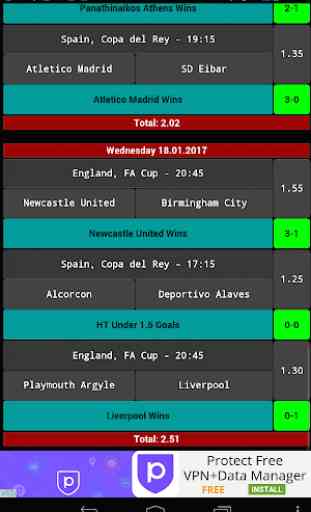 Daily Betting Tips - 2 Odds 4