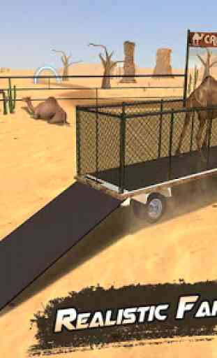 Desierto camello camión transporte 2