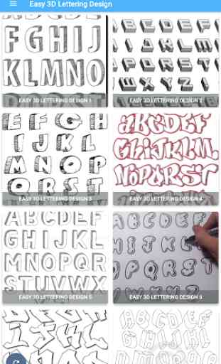 Diseño fácil de letras en 3D 1