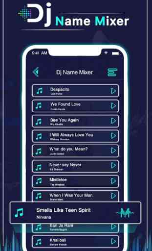 DJ Name Mixer Plus - Mix Name to Song 2