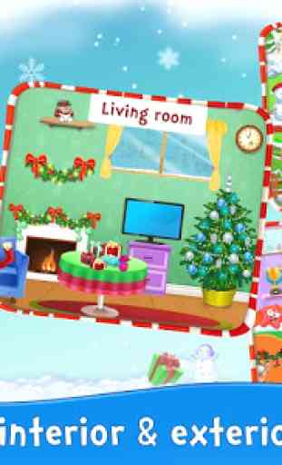 Dream Home Winter Mansion - Home Decoration Game 2