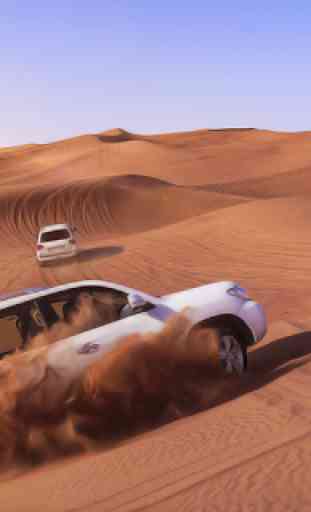Dubai Safari desierto deriva prado carreras juego 3