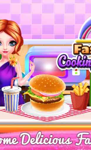 Fast Food Cooking and Cleaning 1