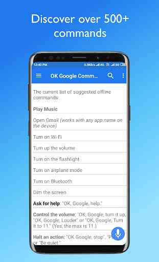 Guía de comandos para OK Google 3