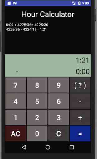 Hour Calculator 3