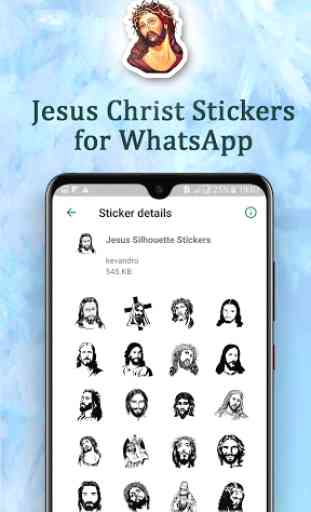 Jesus Christ Stickers for WAstickers 2019 2
