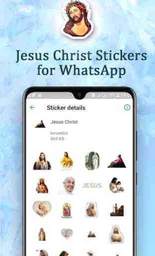 Jesus Christ Stickers for WAstickers 2019 3