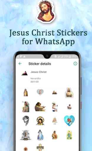 Jesus Christ Stickers for WAstickers 2019 4