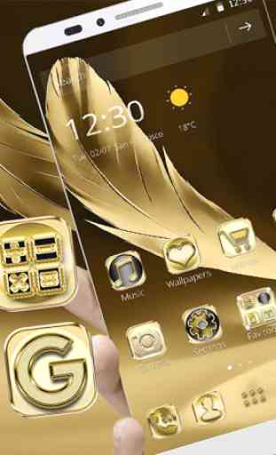 Lujo Oro Tema Oro Deluxe Luxury Gold 3