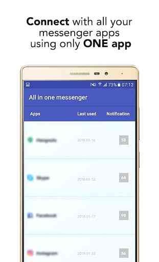 Mensajería móvil y video chat en vivo y aplicacion 2