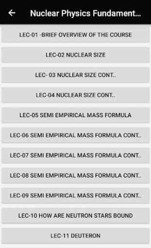 Nuclear Physics Fundamentals 2