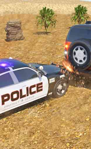 Offroad Jeep Prado Driving - Police Chase Games 2