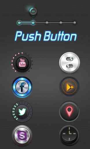 Push Button GO Launcher Theme 1