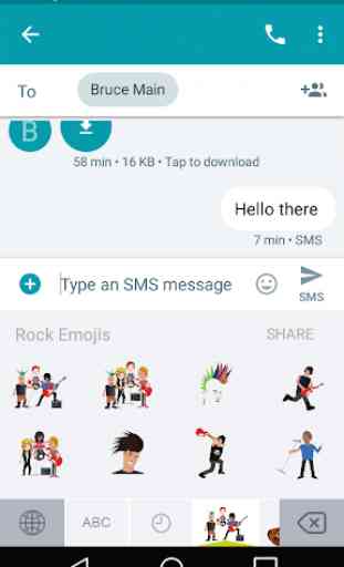 Rock and Guitar Emojis - Cute Emoticons & Stickers 2