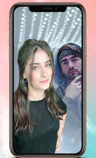 Selfie with Turkish Actresses: Celebrity Wallpaper 4