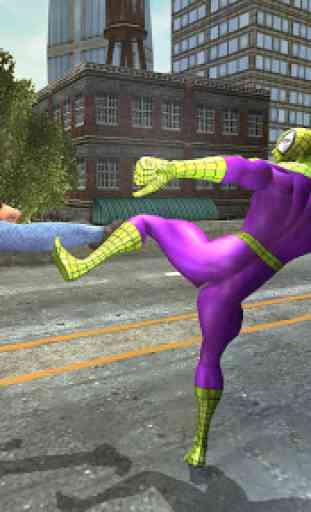 SuperHero spider boy vs city gangsters crimen 2