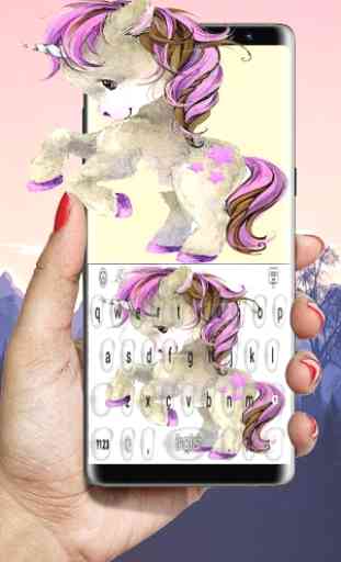 teclado Animal unicornio encantador 3