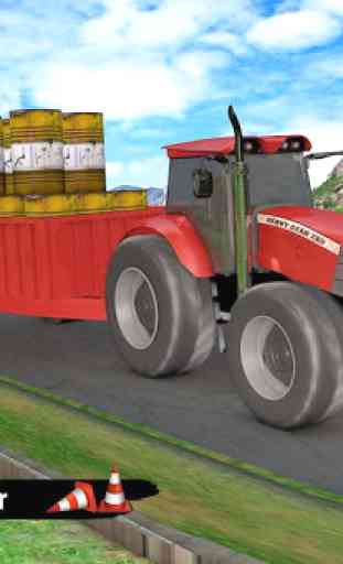 Tractor Trolley Parking Drive 2
