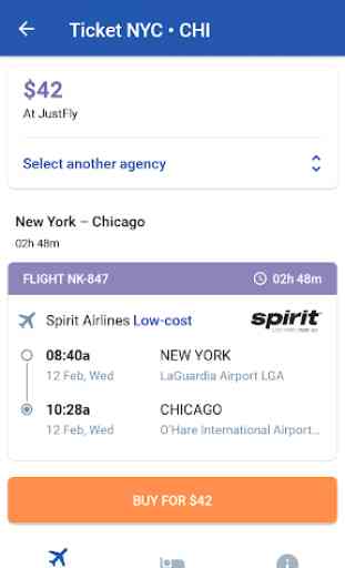 Vuelos baratos para Spirit Airlines y Low Cost 3